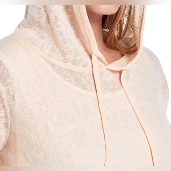 Weatherproof Vintage- Ladies Peach Pullover Hoodie Size Small - Picture 4 of 12